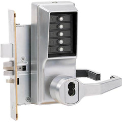 Simplex - Lever Locksets Type: Push-button Lock Door Thickness: 1-3/4 - Exact Tooling