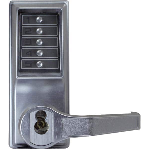 Simplex - Lever Locksets Type: Push-button Lock Door Thickness: 1-3/4 - Exact Tooling