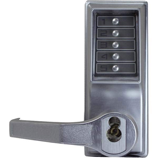 Simplex - Lever Locksets Type: Push-button Lock Door Thickness: 1-3/4 - Exact Tooling