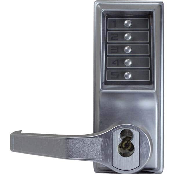 Simplex - Lever Locksets Type: Push-button Lock Door Thickness: 1-3/4 - Exact Tooling