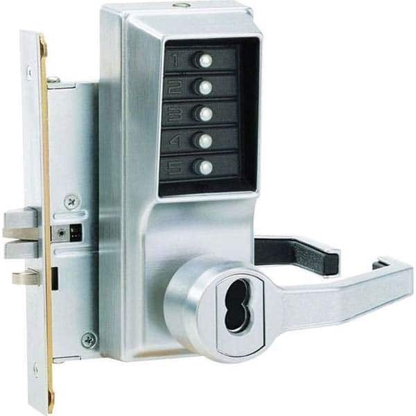 Simplex - Lever Locksets Type: Push-button Lock Door Thickness: 1-3/4 - Exact Tooling