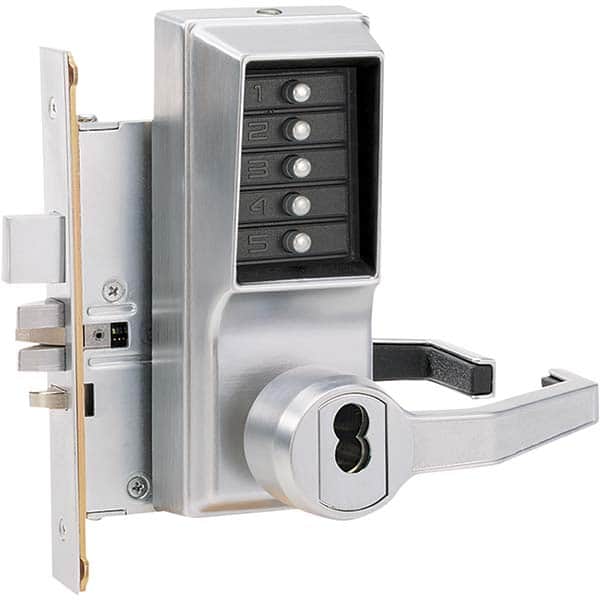 Simplex - Lever Locksets Type: Push-button Lock Door Thickness: 1-3/4 - Exact Tooling