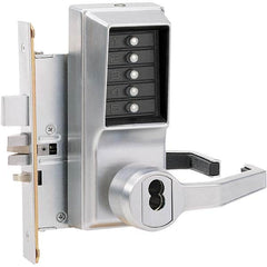 Simplex - Lever Locksets Type: Push-button Lock Door Thickness: 1-3/4 - Exact Tooling