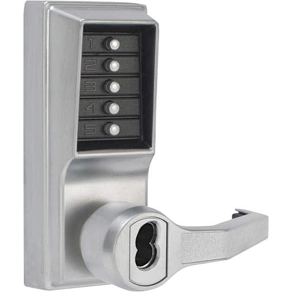 Simplex - Lever Locksets Type: Push-button Lock Door Thickness: 1-3/4 - Exact Tooling