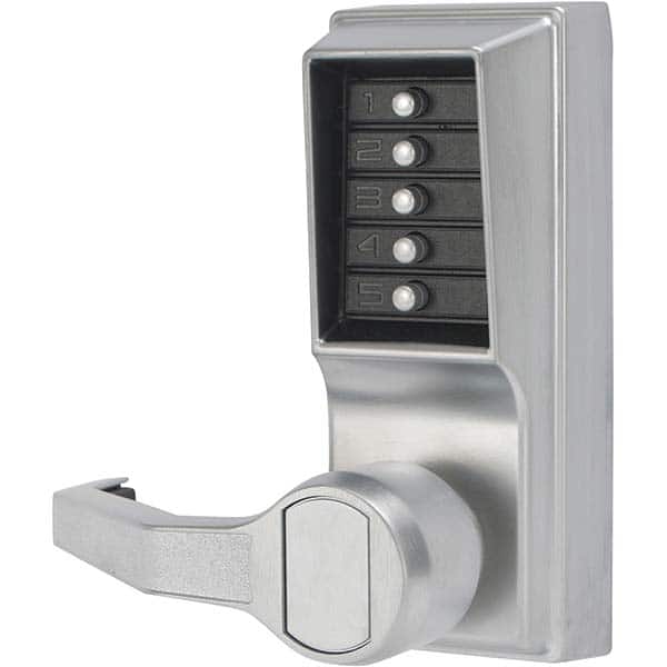 Simplex - Lever Locksets Type: Push-button Lock Door Thickness: 1-3/4 - Exact Tooling
