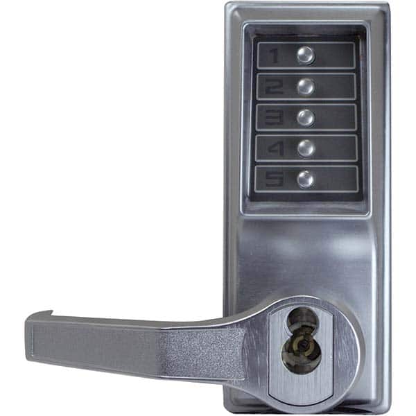 Simplex - Lever Locksets Type: Push-button Lock Door Thickness: 1-3/4 - Exact Tooling