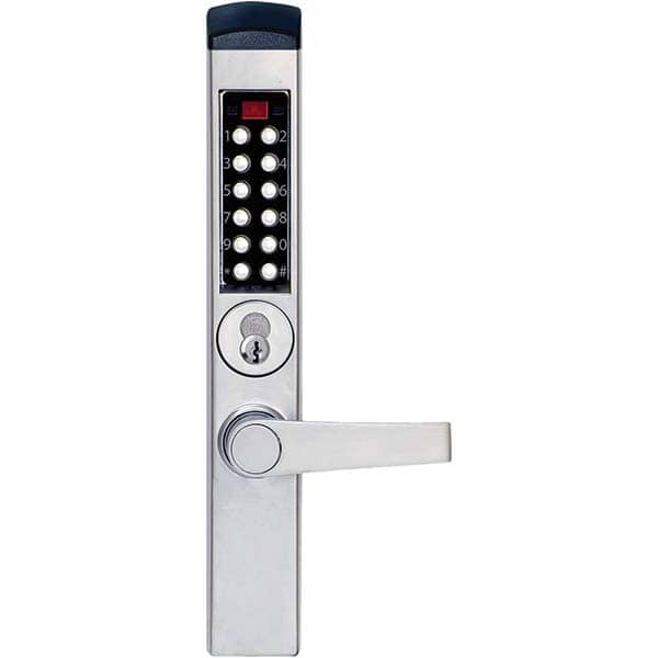 E-Plex - Lever Locksets Type: Keypad Door Thickness: 1-3/4 - Exact Tooling