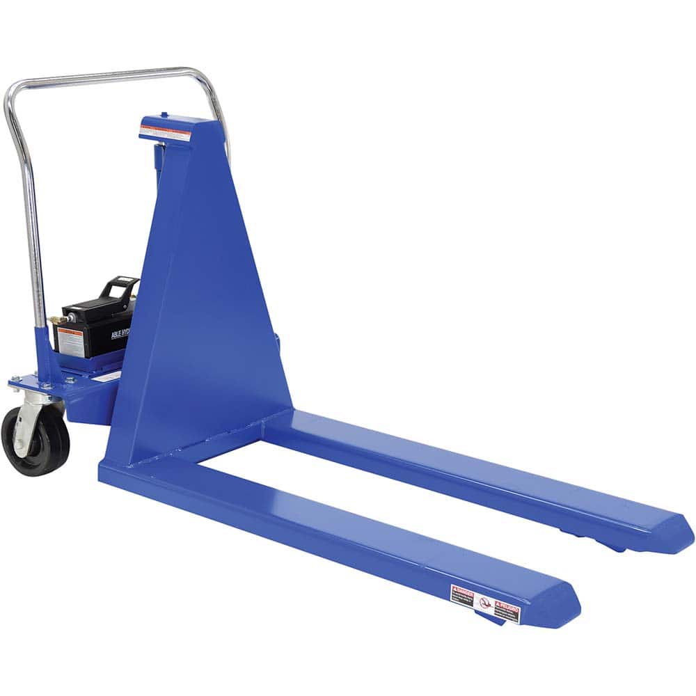 Vestil - Lifting Tables; Type: Lift Truck ; Lift Style: Scissor ; Style: Heel/Toe Foot Treadle ; Load Capacity (Lb.): 2500.000 ; Minimum Height (Inch): 3-1/2 ; Lift Height (Inch): 31-1/2 - Exact Tooling