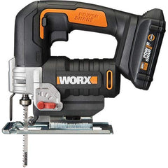 Worx - Cordless Jigsaws Voltage: 20 Strokes per Minute: 2600 - Exact Tooling