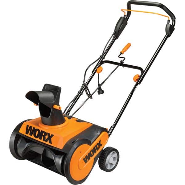 Worx - Snow Blowers Type: Snow Thrower Clearing Width (Inch): 18 - Exact Tooling