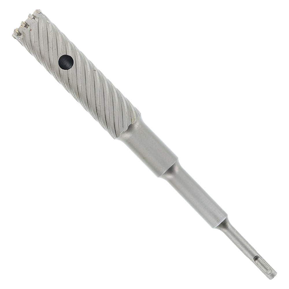 Freud - Rebar Cutter Drill Bits; Drill Bit Size (Inch): 1-1/4 ; Overall Length (Inch): 12 ; Spiral Type: Twist ; Flute Length (Inch): 5 ; Shank Type: SDS-Plus ; Drill Bit Material: Carbide - Exact Tooling