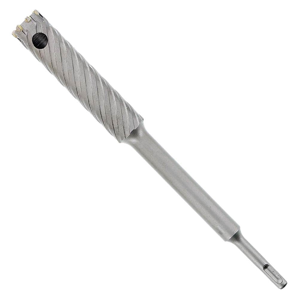 Freud - Rebar Cutter Drill Bits; Drill Bit Size (Inch): 1-1/8 ; Overall Length (Inch): 12 ; Spiral Type: Twist ; Flute Length (Inch): 5 ; Shank Type: SDS-Plus ; Drill Bit Material: Carbide - Exact Tooling