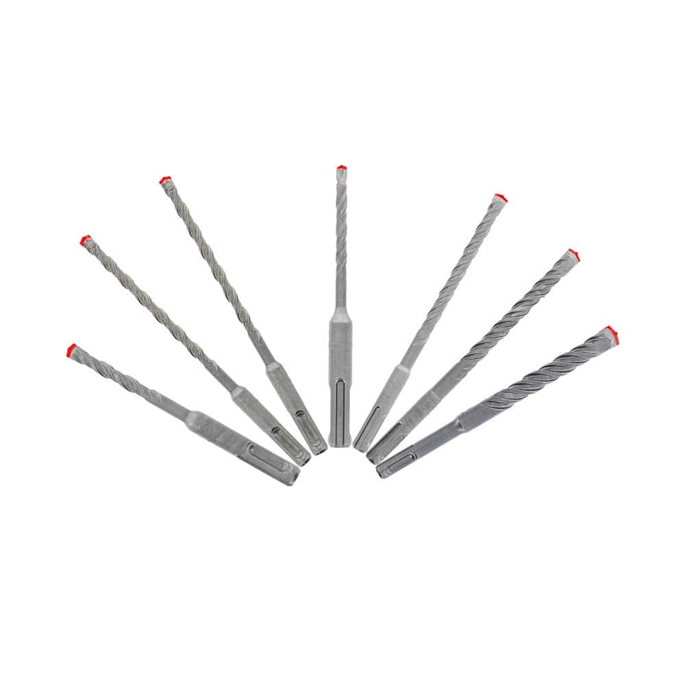 Freud - Drill Bit Sets; System of Measurement: Inch ; Drill Bit Material: Carbide ; Drill Bit Set Type: Hammer Drill Bits ; Maximum Drill Bit Size (Inch): 1/2 ; Drill Point Angle: 118 ; Number of Pieces: 7.000 - Exact Tooling