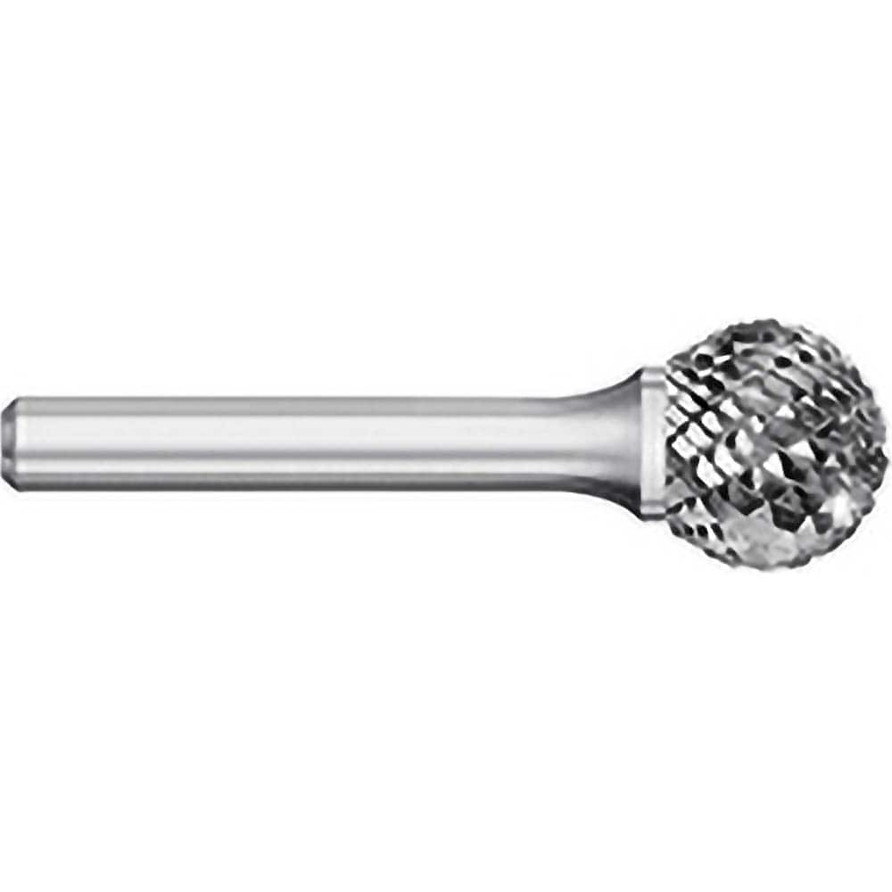 Titan USA - Burrs; Head Shape: Ball ; Industry Specification: SD-52 ; Tooth Style: Double Cut ; Cutting Diameter (Decimal Inch): 0.1563 ; Shank Diameter (Inch): 1/8 ; Shank Diameter (Decimal Inch): 1/8 - Exact Tooling