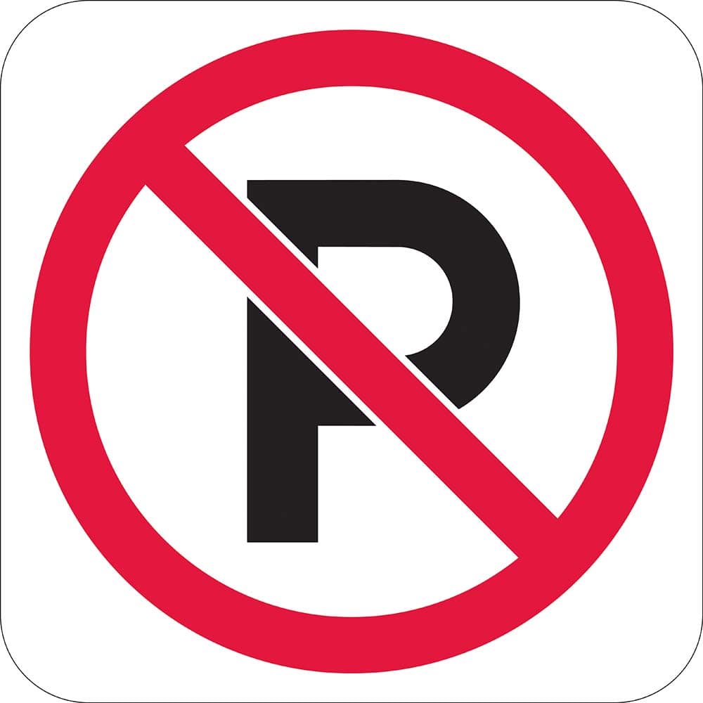 Lyle Signs - Traffic & Parking Signs; MessageType: No Parking & Tow Away Signs ; Message or Graphic: Message & Graphic ; Legend: No Parking Symbol ; Graphic Type: No Parking Symbol ; Reflectivity: Reflective; High Intensity ; Material: Aluminum - Exact Tooling