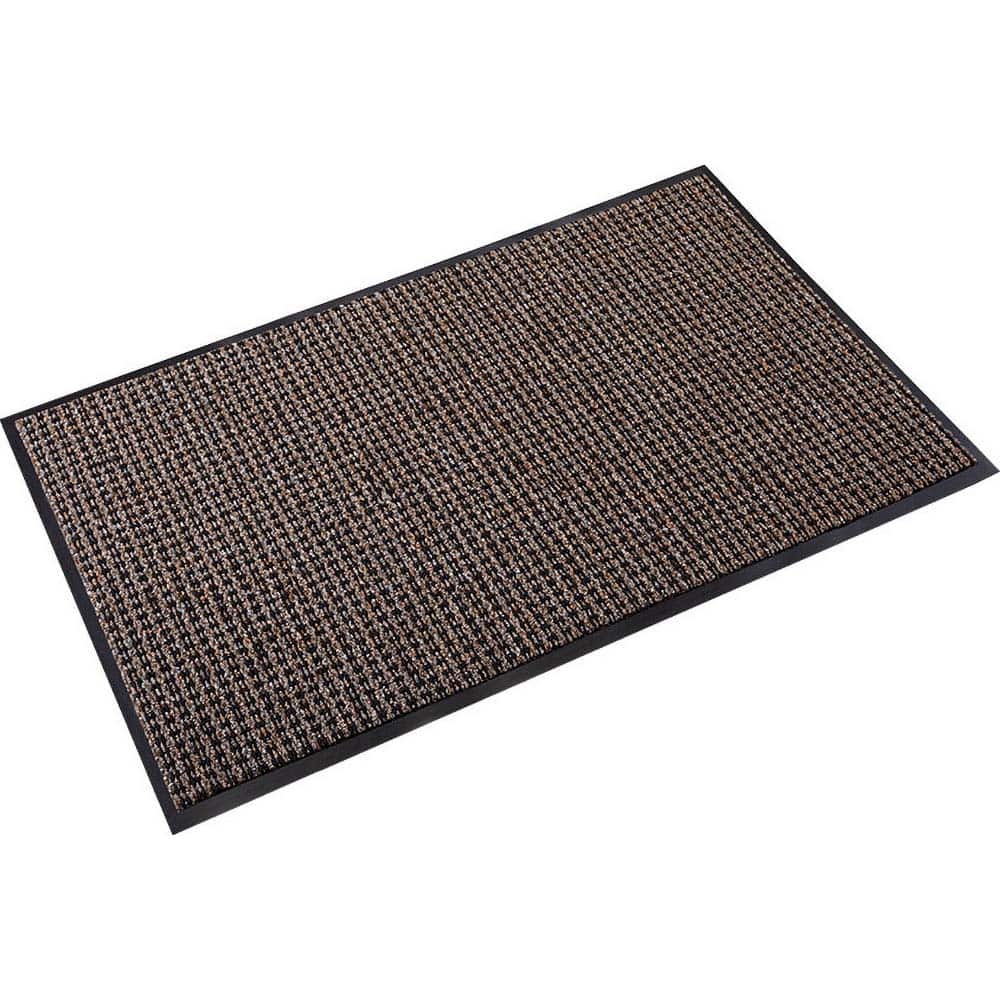 Crown Matting - Entrance Matting; Indoor or Outdoor: Indoor ; Traffic Type: Heavy, Medium & Light; Heavy Duty ; Surface Material: Polypropylene ; Base Material: Nitrile; Vinyl ; Surface Pattern: Cut Pile; Looped ; Color: Black/Brown - Exact Tooling
