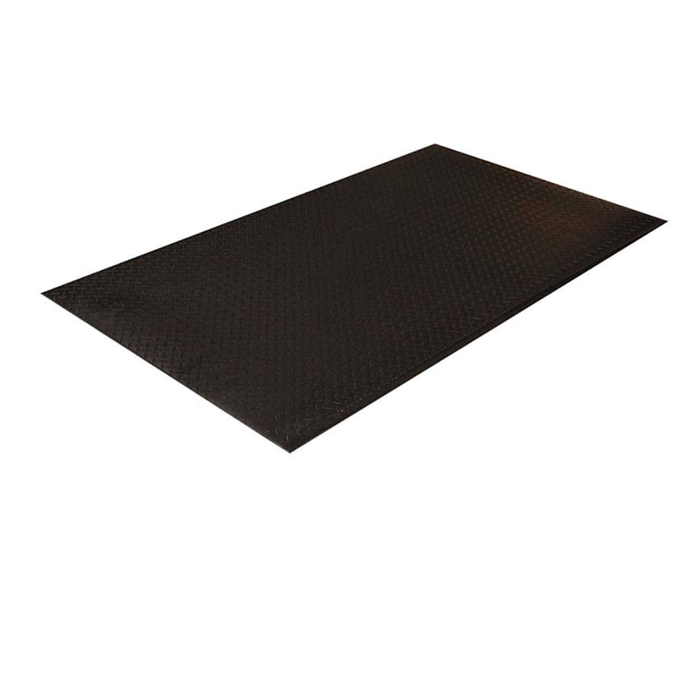 Crown Matting - Anti-Fatigue Matting; Dry or Wet Environment: Dry ; Length (Feet): 12.000 ; Width (Inch): 36 ; Width (Feet): 3.00 ; Thickness (Inch): 9/16 ; Surface Pattern: Diamond Tread; Diamond-Plate - Exact Tooling