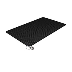 Crown Matting - Anti-Fatigue Matting; Dry or Wet Environment: Dry ; Length (Feet): 3.000 ; Width (Inch): 24 ; Width (Feet): 2.00 ; Thickness (Inch): 9/16 ; Surface Pattern: Diamond-Plate - Exact Tooling