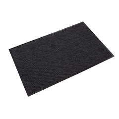 Crown Matting - Entrance Matting; Indoor or Outdoor: Indoor ; Traffic Type: Medium Duty ; Surface Material: Polypropylene ; Base Material: Vinyl ; Surface Pattern: V-Ribbed ; Color: Charcoal - Exact Tooling