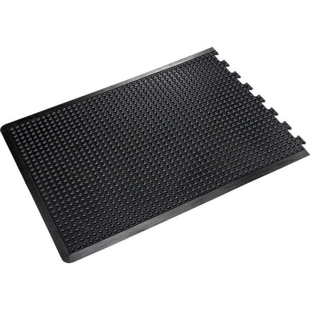 Crown Matting - Anti-Fatigue Matting; Dry or Wet Environment: Dry ; Length (Feet): 4.000 ; Width (Inch): 35 ; Thickness (Inch): 1/2 ; Surface Pattern: Bubbled; Raised Circles ; Surface Material: SBR Rubber - Exact Tooling