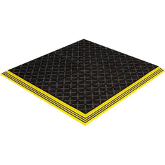 Crown Matting - Anti-Fatigue Matting; Dry or Wet Environment: Wet ; Length (Feet): 6.000 ; Width (Inch): 39 ; Thickness (Inch): 3/4 ; Surface Pattern: Molded; Raised Squares; Textured ; Surface Material: Nitrile Blend - Exact Tooling