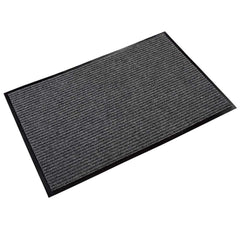 Crown Matting - Entrance Matting; Indoor or Outdoor: Indoor ; Traffic Type: Light ; Surface Material: Polypropylene ; Base Material: Vinyl ; Surface Pattern: Ribbed ; Color: Gray - Exact Tooling