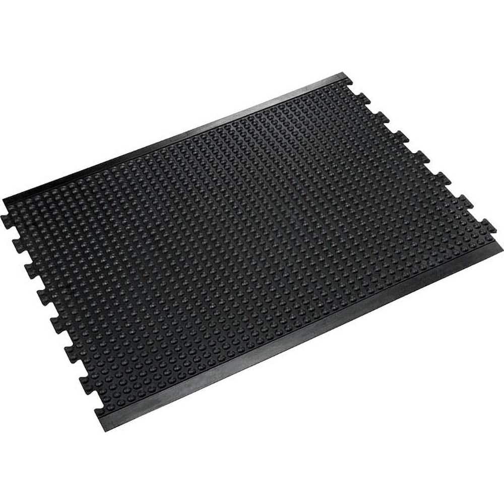 Crown Matting - Anti-Fatigue Matting; Dry or Wet Environment: Dry ; Length (Feet): 4.000 ; Width (Inch): 35 ; Thickness (Inch): 1/2 ; Surface Pattern: Bubbled; Raised Circles ; Surface Material: SBR Rubber - Exact Tooling