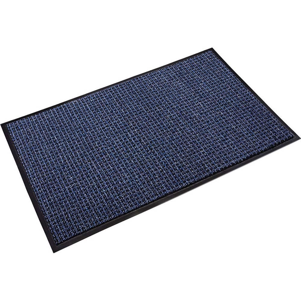 Crown Matting - Entrance Matting; Indoor or Outdoor: Indoor ; Traffic Type: Heavy Duty; Heavy ; Surface Material: Polypropylene ; Base Material: Nitrile Rubber; Vinyl ; Surface Pattern: Cut Pile ; Color: Black/Blue - Exact Tooling