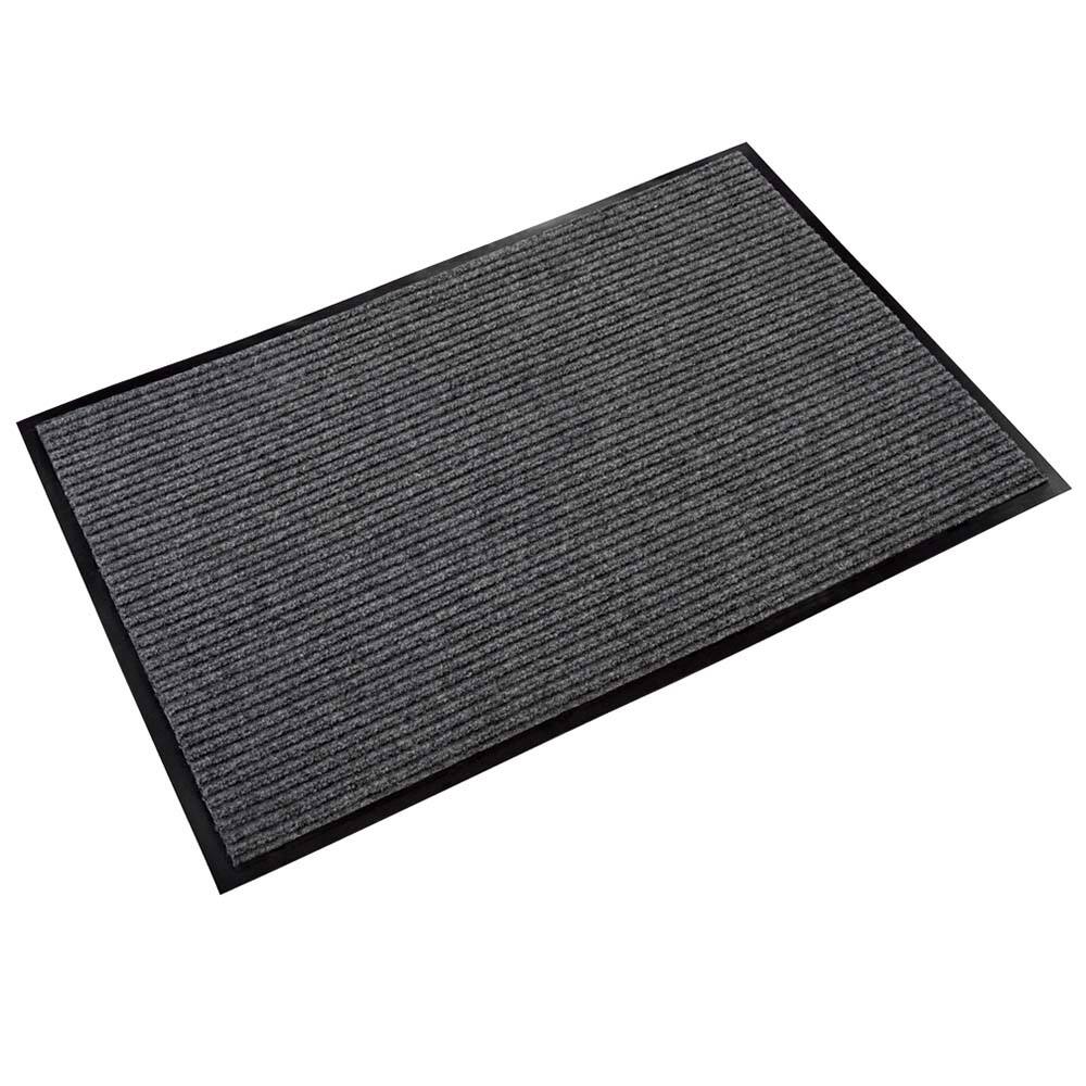 Crown Matting - Entrance Matting; Indoor or Outdoor: Indoor ; Traffic Type: Light ; Surface Material: Polypropylene ; Base Material: Vinyl ; Surface Pattern: Ribbed ; Color: Gray - Exact Tooling