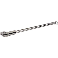 Williams - Socket Handles; Tool Type: Tethered Flexible Handle ; Drive Size (Inch): 3/4 ; Overall Length (Inch): 22-1/8 ; Finish/Coating: Chrome ; Additional Information: Drive handles provide extra leverage with greater strength than ratchets. Square dr - Exact Tooling