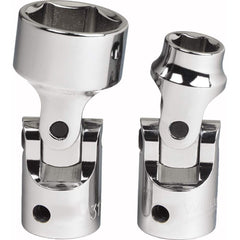 Williams - Hand Sockets; Drive Size (Inch): 3/8 ; Size (Inch): 3/4 ; Type: Standard ; Tool Type: Tethered Hand Socket ; Number of Points: 12 ; Finish/Coating: Chrome - Exact Tooling