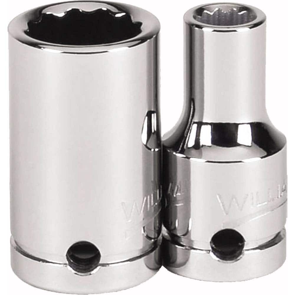 Williams - Hand Sockets; Drive Size (Inch): 1/4 ; Size (Inch): 3/16 ; Type: Standard ; Tool Type: Tethered Hand Socket ; Number of Points: 12 ; Finish/Coating: Chrome - Exact Tooling