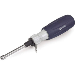 Williams - Nutdrivers; Tool Type: Tethered Nut Driver ; System of Measurement: Inch ; Handle Type: Cushion Grip ; Shaft Type: Hollow; Hollow Shaft ; Size (Inch): New Value ; Overall Length (Inch): 8 - Exact Tooling