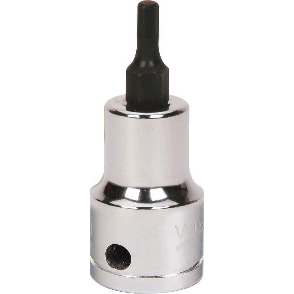 Williams - Hand Sockets; Drive Size (Inch): 3/8 ; Size (Inch): 9/64 ; Type: Standard ; Tool Type: Tethered Hand Socket ; Number of Points: 12 ; Finish/Coating: Chrome - Exact Tooling