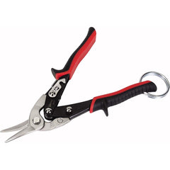 Williams - Snips; Snip Type: Aviation Snip ; Cut Direction: Straight ; Overall Length Range: 9" - Exact Tooling