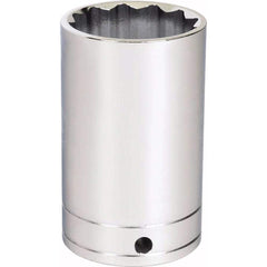 Williams - Hand Sockets; Drive Size (Inch): 1/2 ; Size (Inch): 1.34 ; Type: Standard ; Tool Type: Tethered Hand Socket ; Number of Points: 12 ; Finish/Coating: Chrome - Exact Tooling