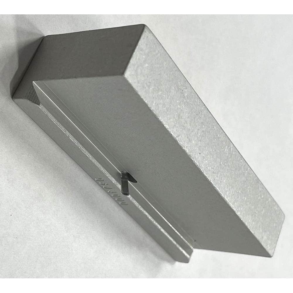 TE-CO - Vise Jaws; Jaw Shape: Flat ; Jaw Width (mm): 203.2 ; Jaw Width (Inch): 8 ; Jaw Width (Decimal Inch): 8 ; Jaw Height (mm): 63.5 ; Jaw Height (Inch): 2.5 - Exact Tooling
