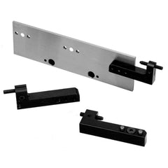 TE-CO - Vise Accessories; Product Type: Work Stop ; Product Compatibility: 4" Vises ; Number of Pieces: 1 ; Material: Aluminum ; Jaw Width (Inch): 4 ; Product Length (Inch): 1.625 - Exact Tooling