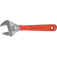Proto - Adjustable Wrenches; Wrench Type: Adjustable ; Wrench Size (Inch): 6 ; Jaw Capacity (Inch): 15/16 ; Material: Steel ; Finish/Coating: Satin ; ANSI Spec: B107.8m - Exact Tooling