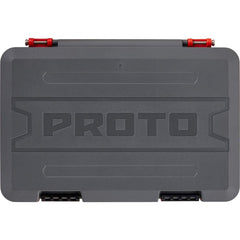 Proto - Socket Sets; Measurement Type: Metric; SAE ; Drive Size: 0.375 ; Minimum Size (Inch): 1/4 ; Maximum Size (mm): 20.00 ; Maximum Size (Inch): 7/8 ; Tool Type: Socket Set - Exact Tooling