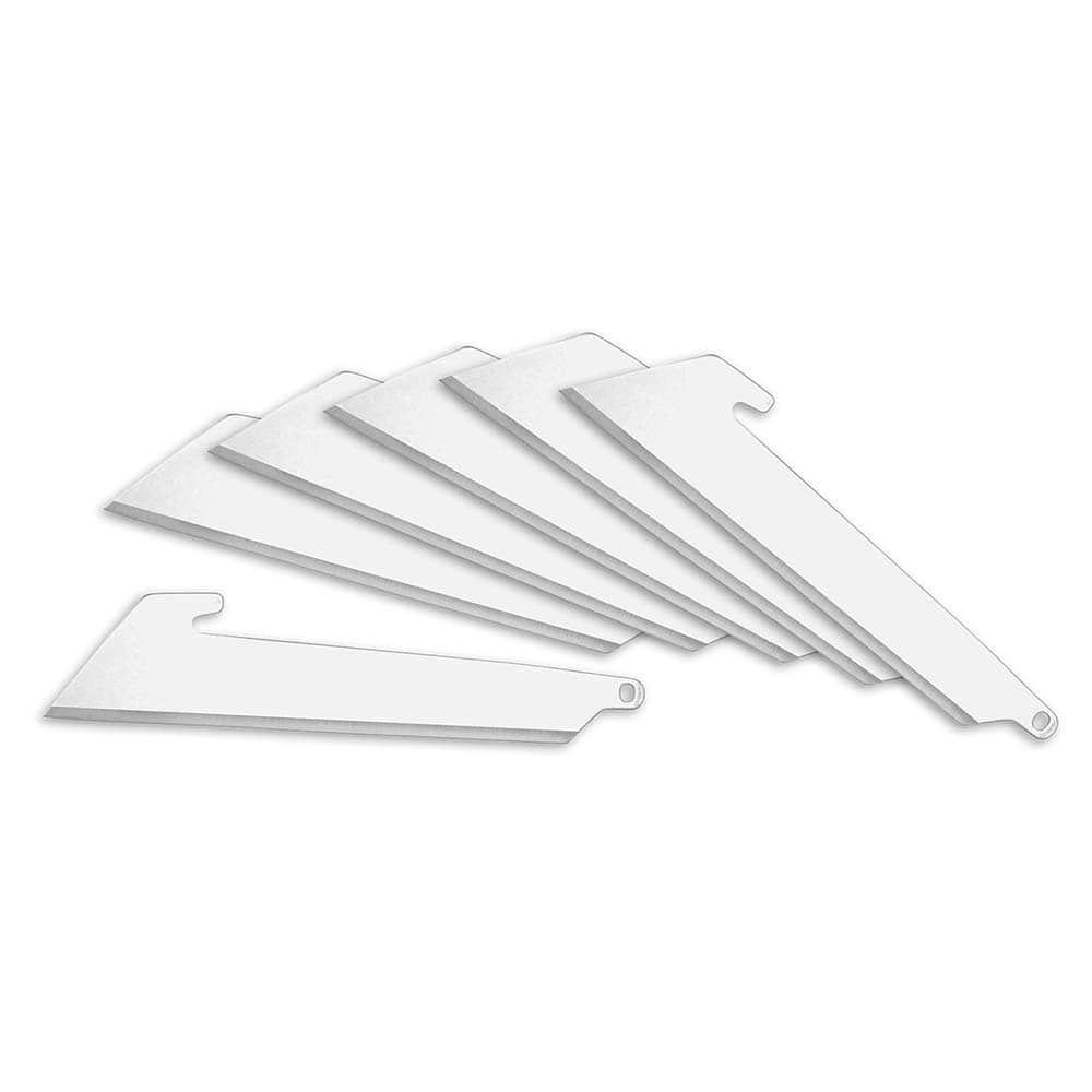 Outdoor Edge - Knife Blades; Type: RazorSafe Replacement Blade ; Material: Japanese 420J2 Stainless Steel ; Overall Length (Inch): 3.0 ; Number of Blades: 6 - Exact Tooling