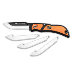 Outdoor Edge - Pocket & Folding Knives; Knife Type: Folding Knife ; Edge Type: Plain Edge ; Blade Length (Inch): 3 ; Handle Material: Glass-Reinforced Nylon with TPE ; Closed Length: 4-1/2 (Inch); Number of Edges: 1 - Exact Tooling