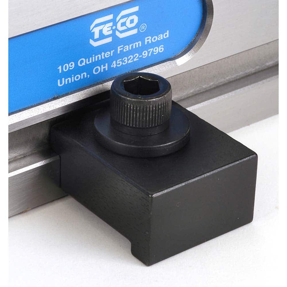 TE-CO - Vise Accessories; Product Type: Vise Clamp ; Product Compatibility: 4" Vises ; Number of Pieces: 1 ; Material: Steel ; Jaw Width (Inch): 4 ; Product Length (Inch): 1.5 - Exact Tooling