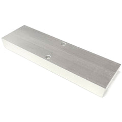 TE-CO - Vise Jaws; Jaw Shape: Flat ; Jaw Width (mm): 254 ; Jaw Width (Inch): 10 ; Jaw Width (Decimal Inch): 10 ; Jaw Height (mm): 63.5 ; Jaw Height (Inch): 2.5 - Exact Tooling