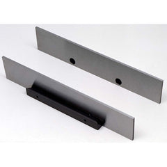 TE-CO - Vise Accessories; Product Type: Individual Parallel ; Product Compatibility: 4" Vises ; Number of Pieces: 2 ; Material: Steel ; Jaw Width (Inch): 4 ; Product Length (Inch): 0.118 - Exact Tooling