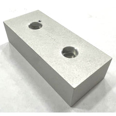 TE-CO - Vise Jaws; Jaw Shape: Flat ; Jaw Width (mm): 254 ; Jaw Width (Inch): 10 ; Jaw Width (Decimal Inch): 10 ; Jaw Height (mm): 63.5 ; Jaw Height (Inch): 2.5 - Exact Tooling