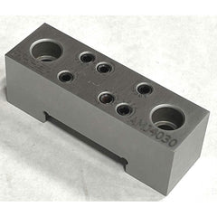 TE-CO - Vise Jaws; Jaw Shape: Flat ; Jaw Width (mm): 203.2 ; Jaw Width (Inch): 8 ; Jaw Width (Decimal Inch): 8 ; Jaw Height (mm): 59.69 ; Jaw Height (Inch): 2.35 - Exact Tooling