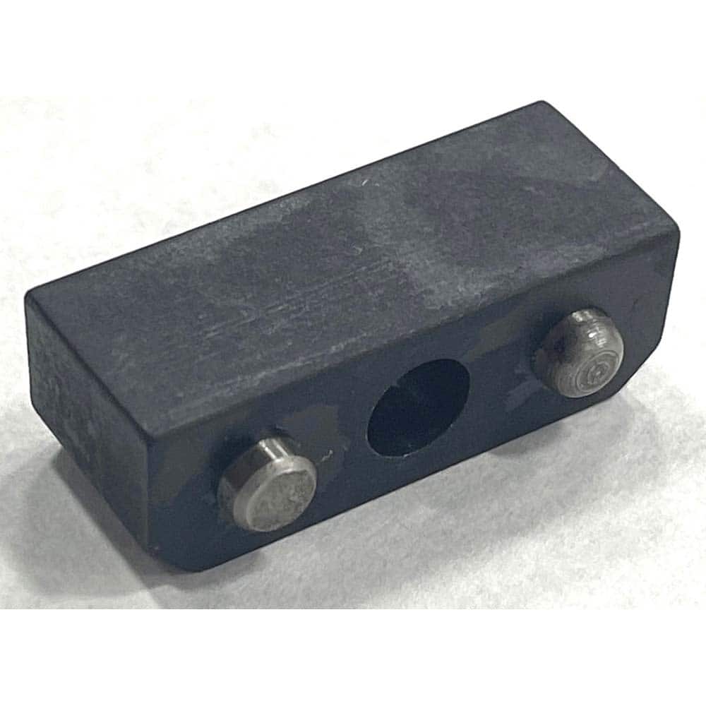 TE-CO - Vise Accessories; Product Type: Work Stop ; Product Compatibility: 8" Vises ; Number of Pieces: 1 ; Material: Aluminum ; Jaw Width (Inch): 8 ; Product Length (Inch): 1.26 - Exact Tooling