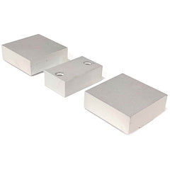 TE-CO - Vise Jaw Sets; Jaw Width (mm): 101.6 ; Jaw Width (Inch): 4 ; Jaw Width (Decimal Inch): 4 ; Set Type: Component Kit ; Material: Aluminum ; Vise Compatibility: 4" Vises - Exact Tooling