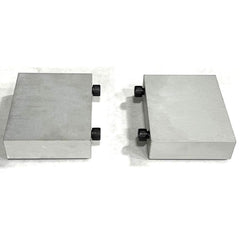 TE-CO - Vise Jaw Sets; Jaw Width (mm): 101.6 ; Jaw Width (Inch): 4 ; Jaw Width (Decimal Inch): 4 ; Set Type: Component Kit ; Material: Aluminum ; Vise Compatibility: 4" Vises - Exact Tooling